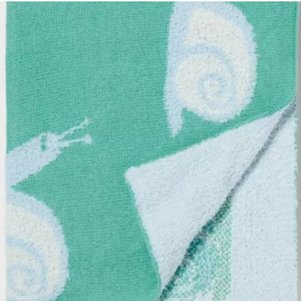 Green Snail Blanket Throw Blanket NWOT